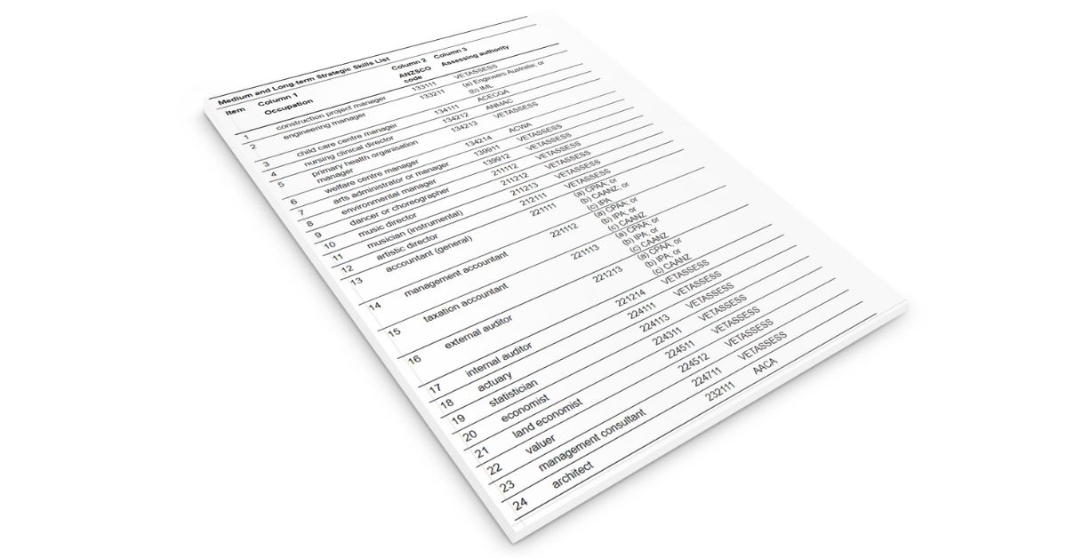 OSCA Replaces ANZSCO in Australia’s Occupational Classification System